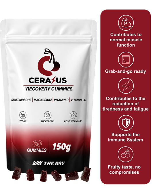 CERASUS Recovery Gummies 60er Packung